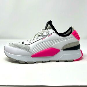 Puma Kids Sneakers - White, Pink, Gray